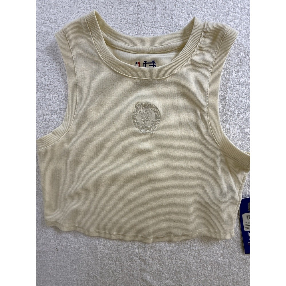 Boston‎ Celtics NBA Ultra Game cream-colored women's tank top in size Medium